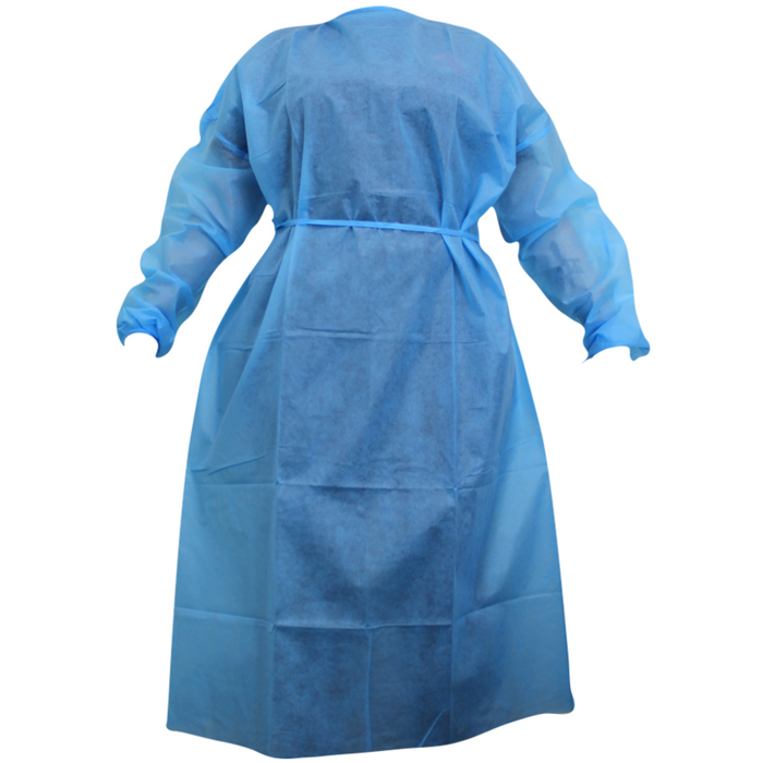 SMS Isolation Gown, Full Back, Pack of 50