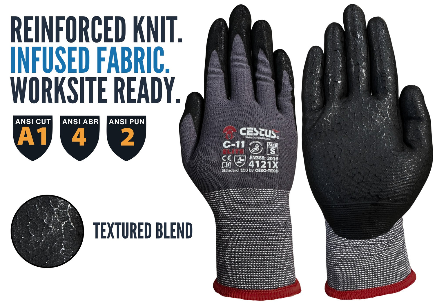 High performance work gloves by Cestus®