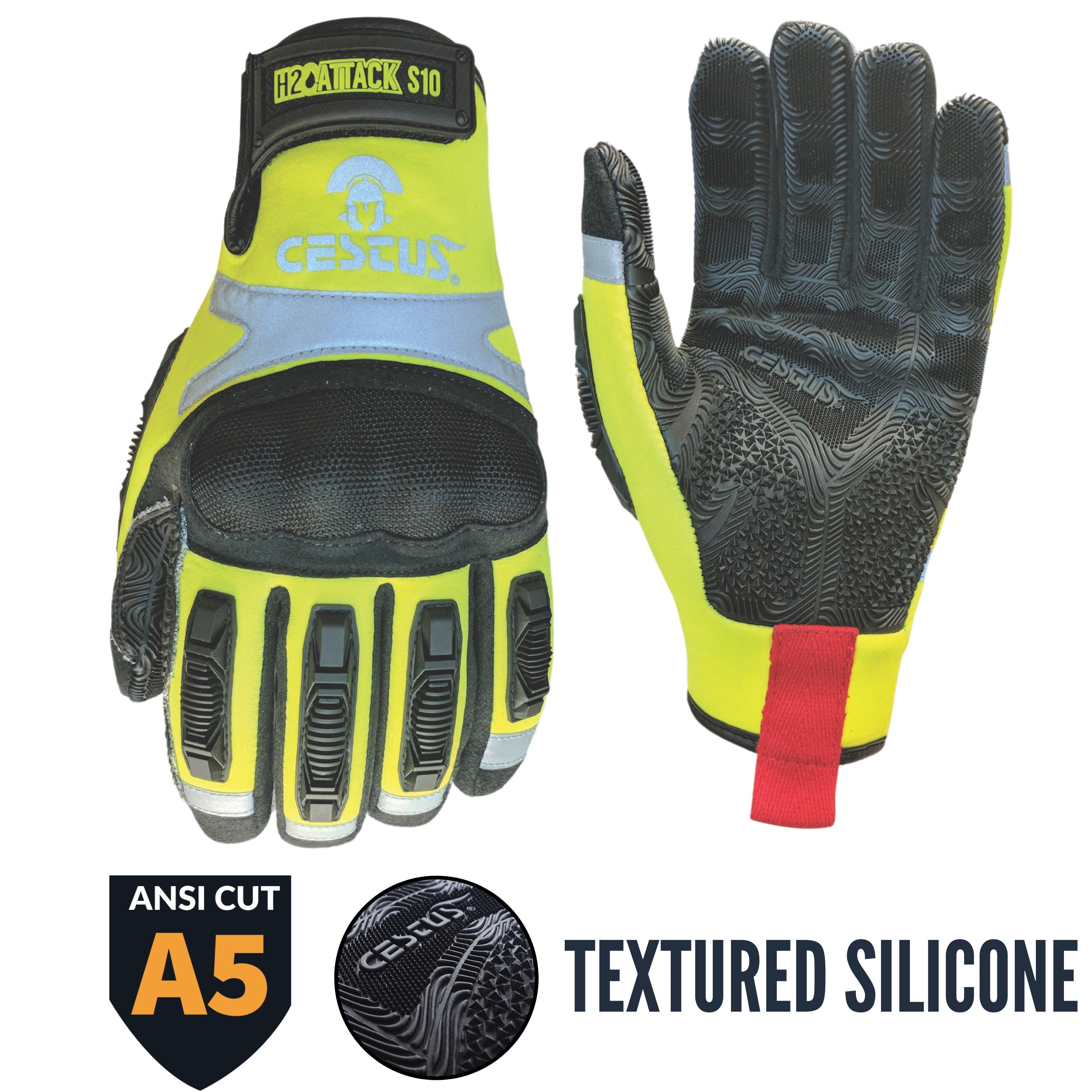 Cestus Armored Gloves - H2O Attack-S10 #1006