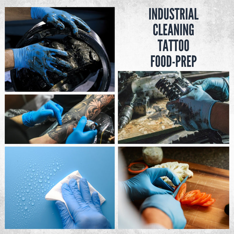 5 Mil Nitrile Gloves (Box of 100)