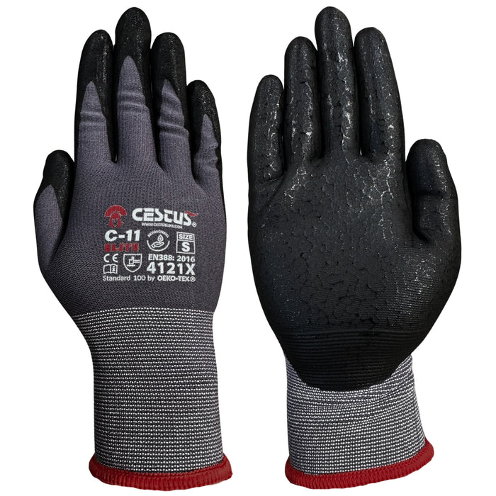 C-11 Elite, WaveGrip™ Nitrile Coated Work Gloves