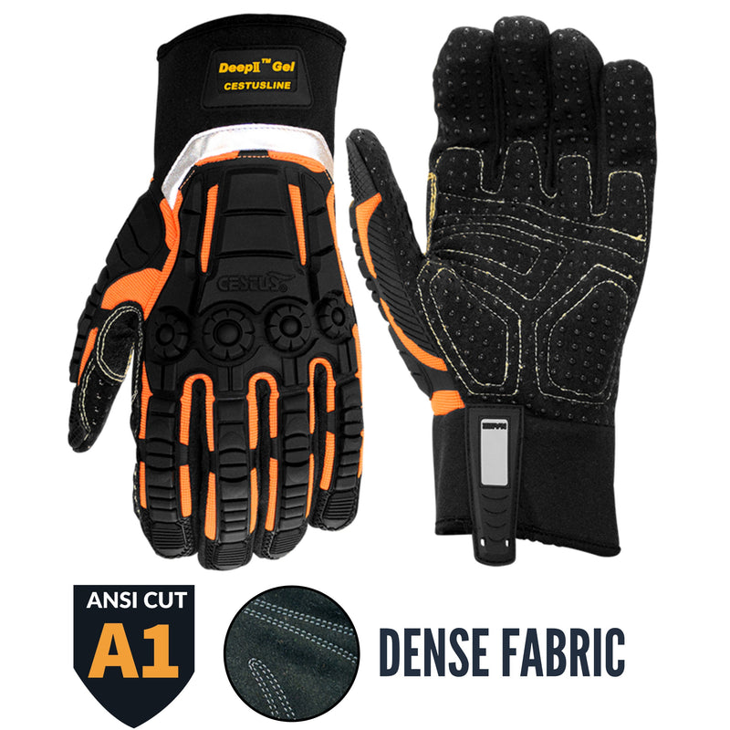 3045 Impact Gloves, Gel Padded Palm