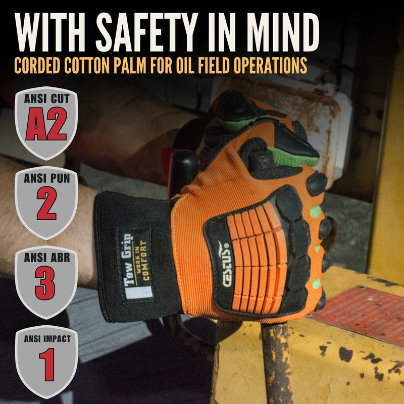 3126 Impact Gloves, 50 Pairs