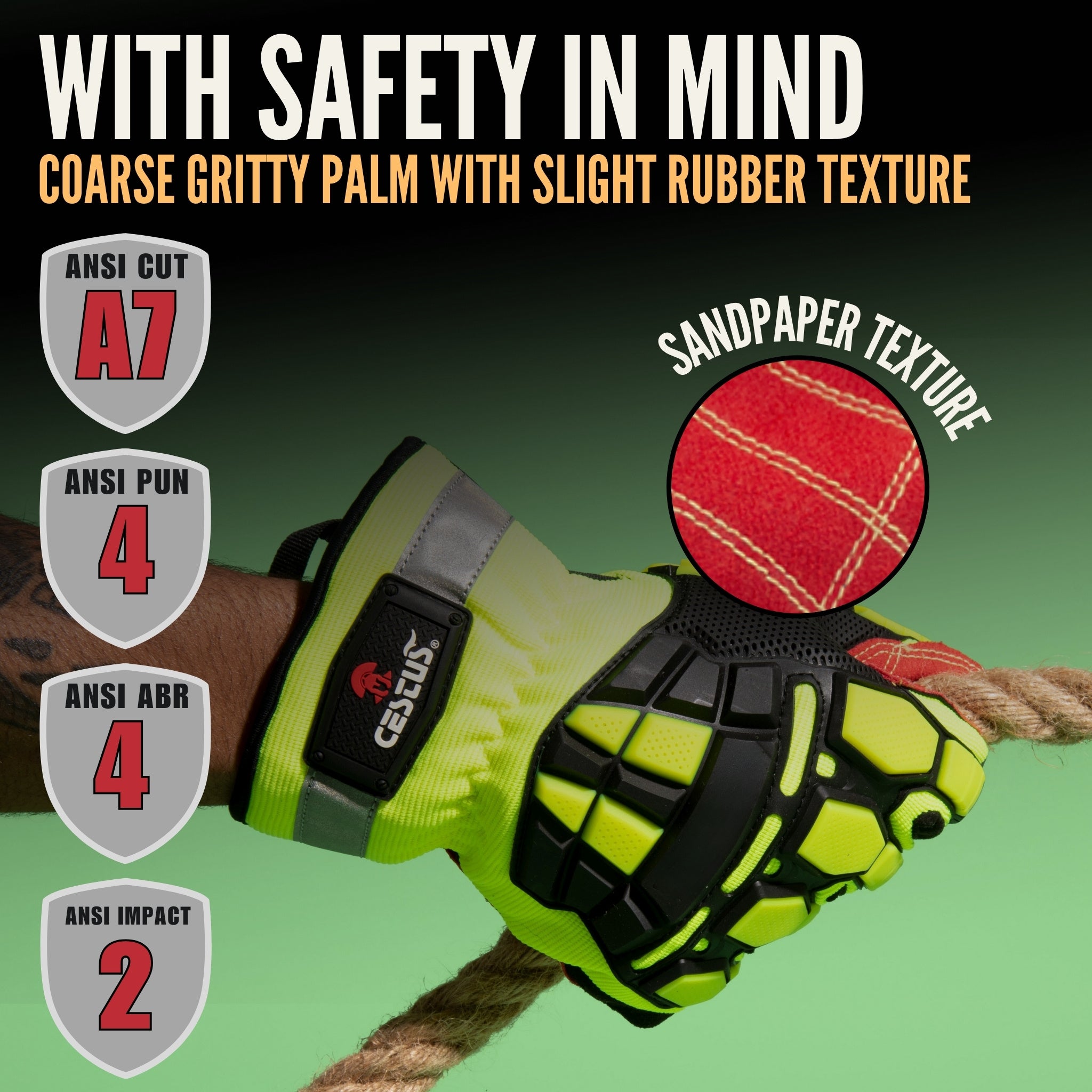 3207 Impact Glove, ANSI Cut A7 — Cestus