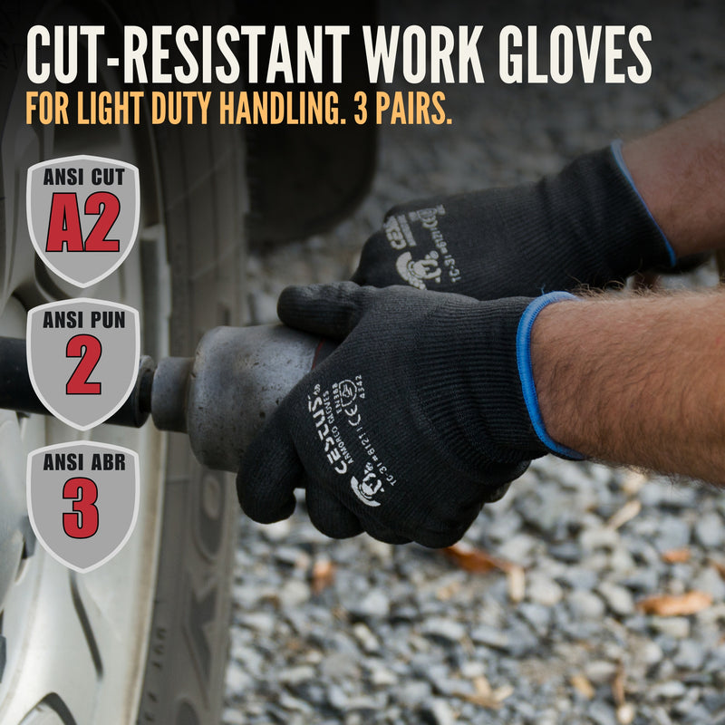 C22 Polyurethane Coated Work Gloves