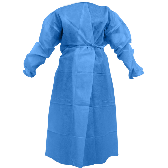 SMS Isolation Gown, Full Back, Pack of 50