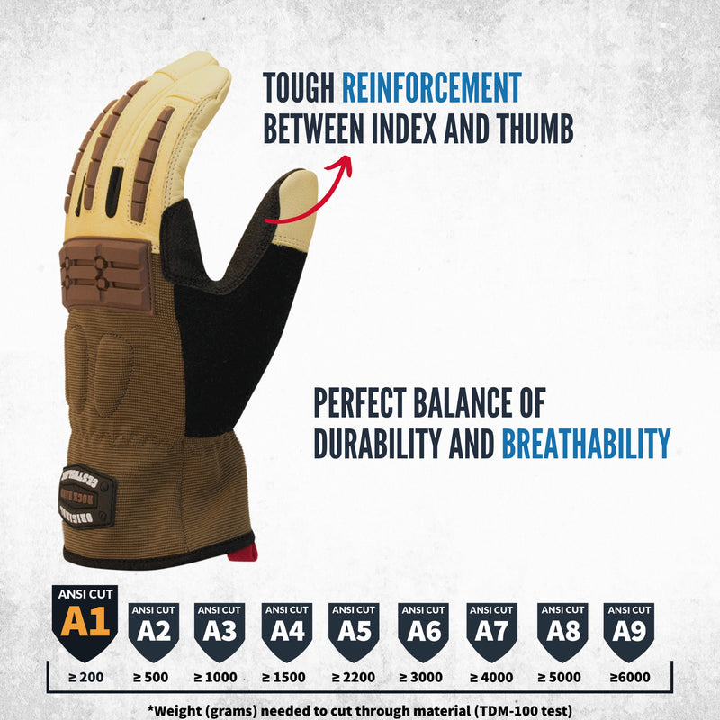 6207 Leather Work Gloves