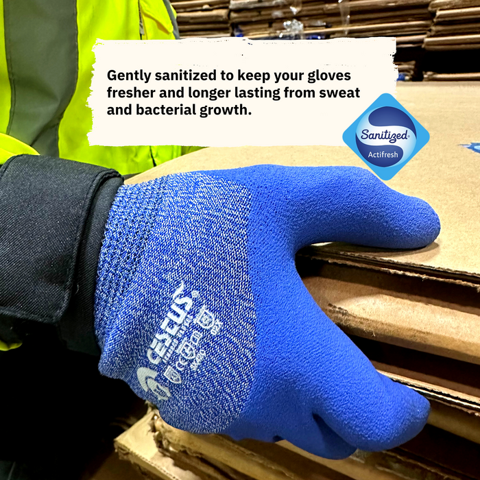 Insulated winter work gloves sales