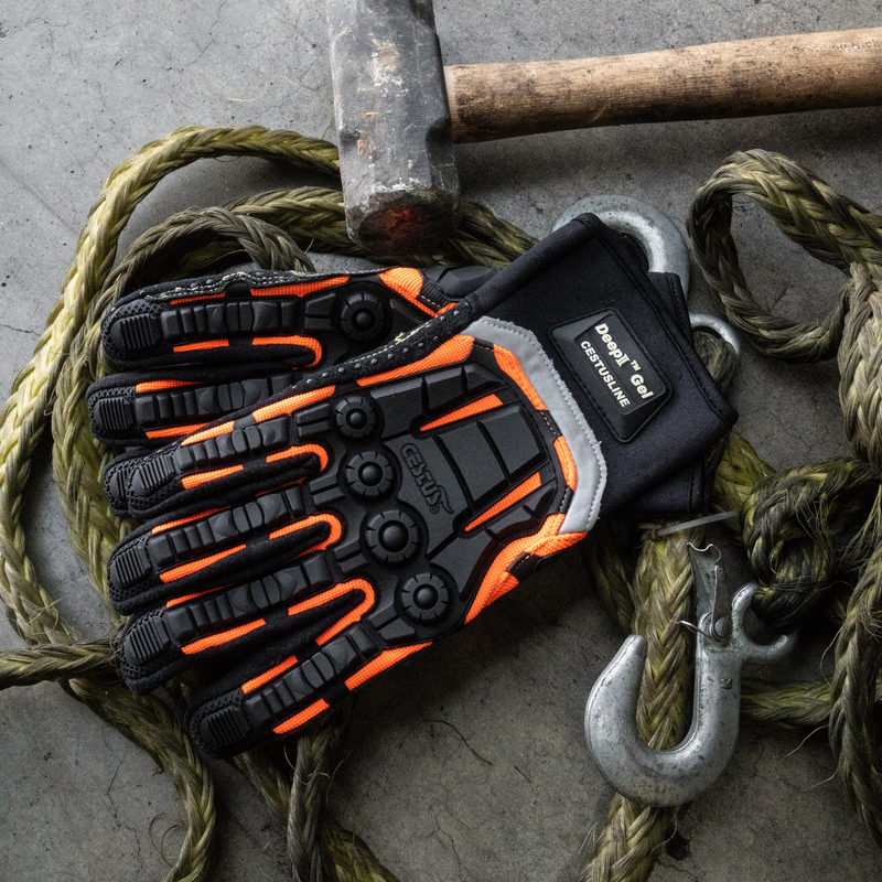 3045 Impact Gloves, Gel Padded Palm