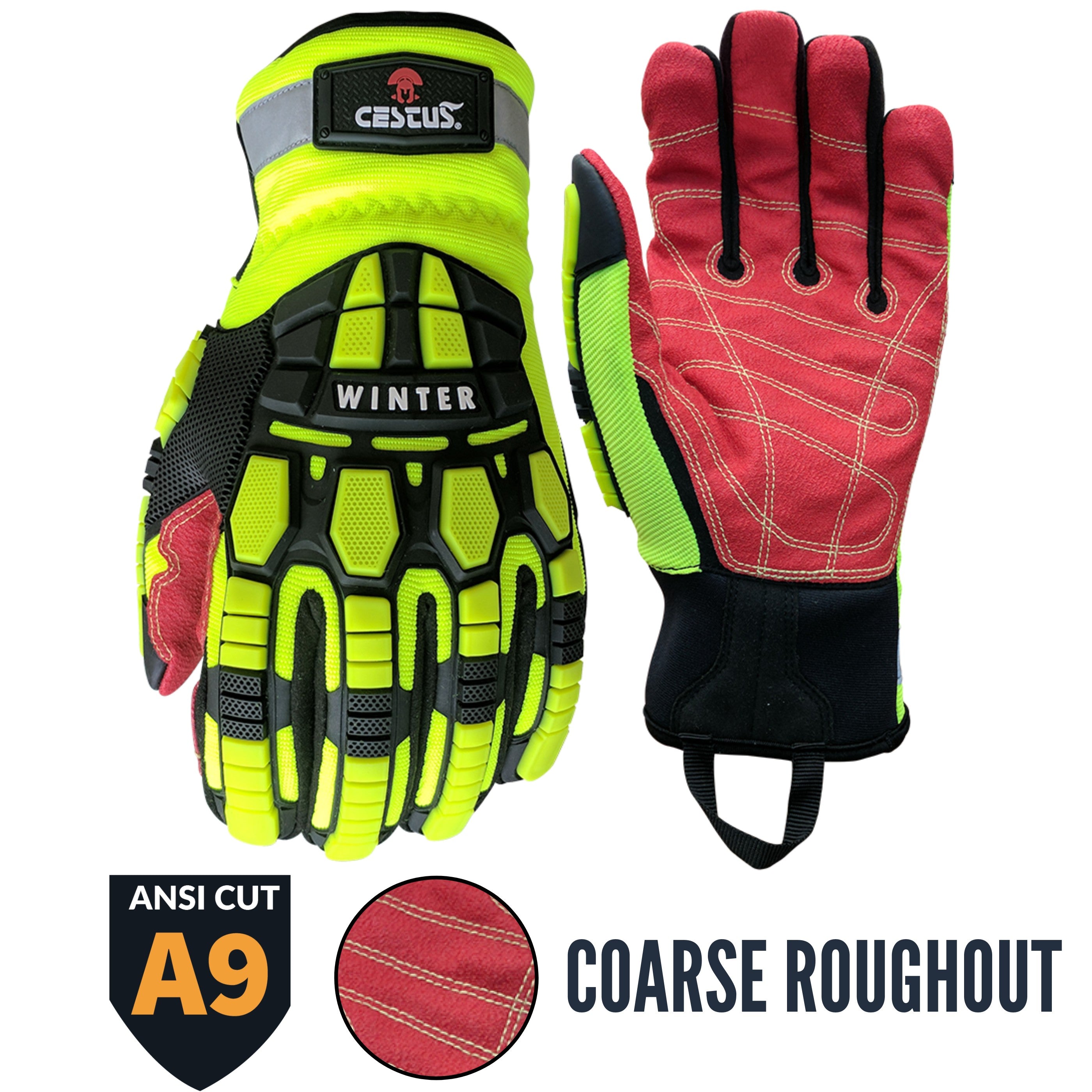 Deep III Pro Winter, Insulated Impact Gloves — Cestus
