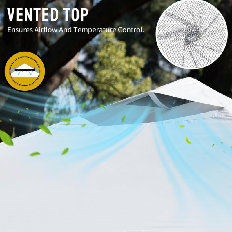 Vented 10 x 10 Tent