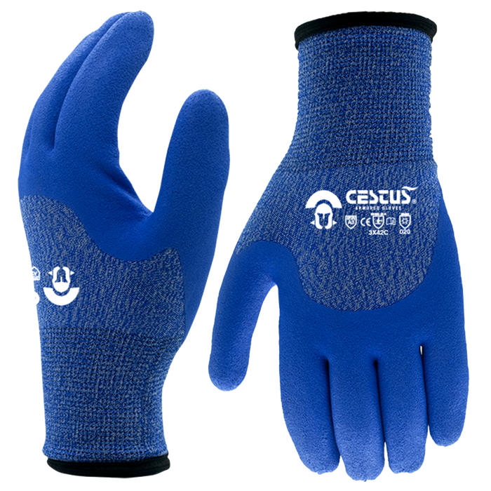 C-13, Winter Work Gloves, 3/4 PVC Coated, Insulated, Cut Level A3