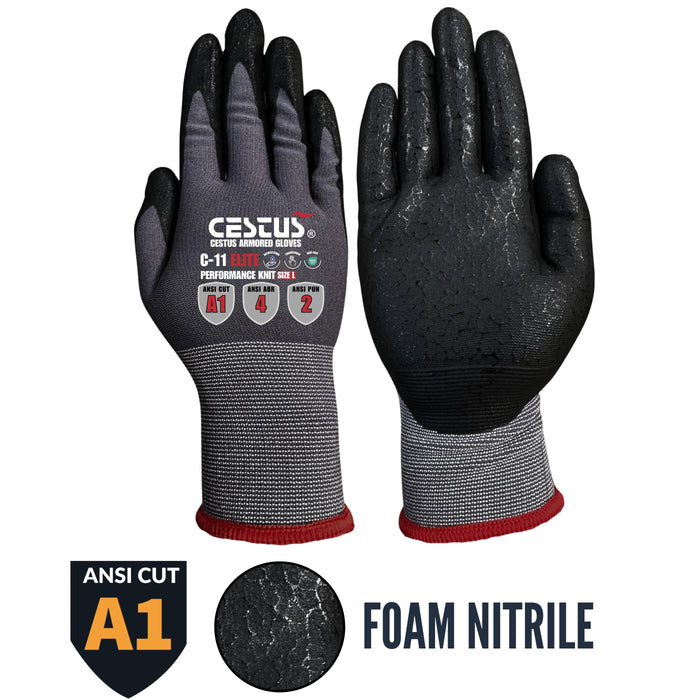 C11e Foam Nitrile Coated Work Glove
