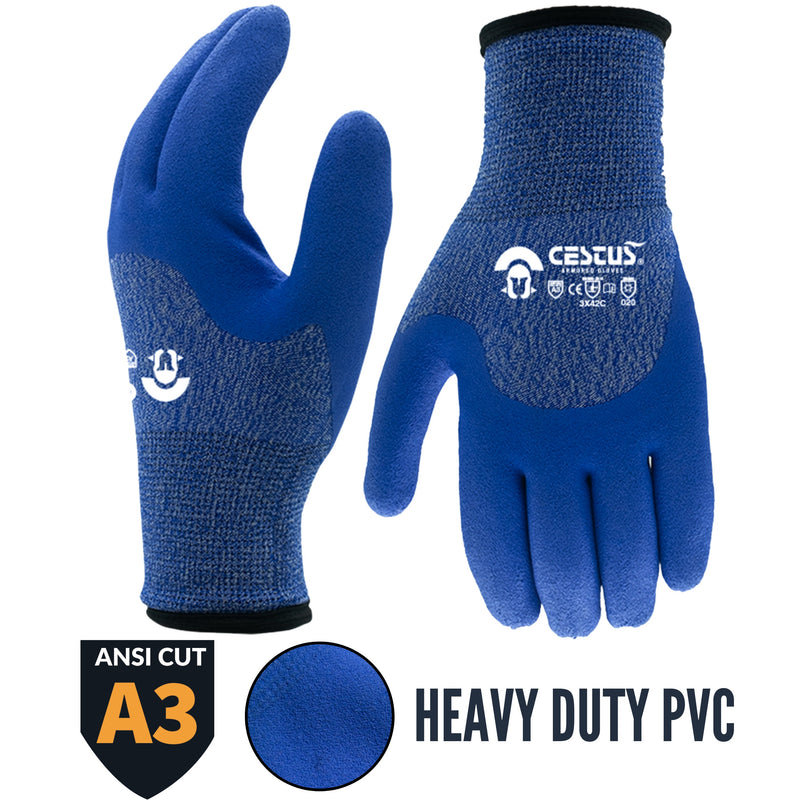 C13 PVC Coated Winter Work Gloves
