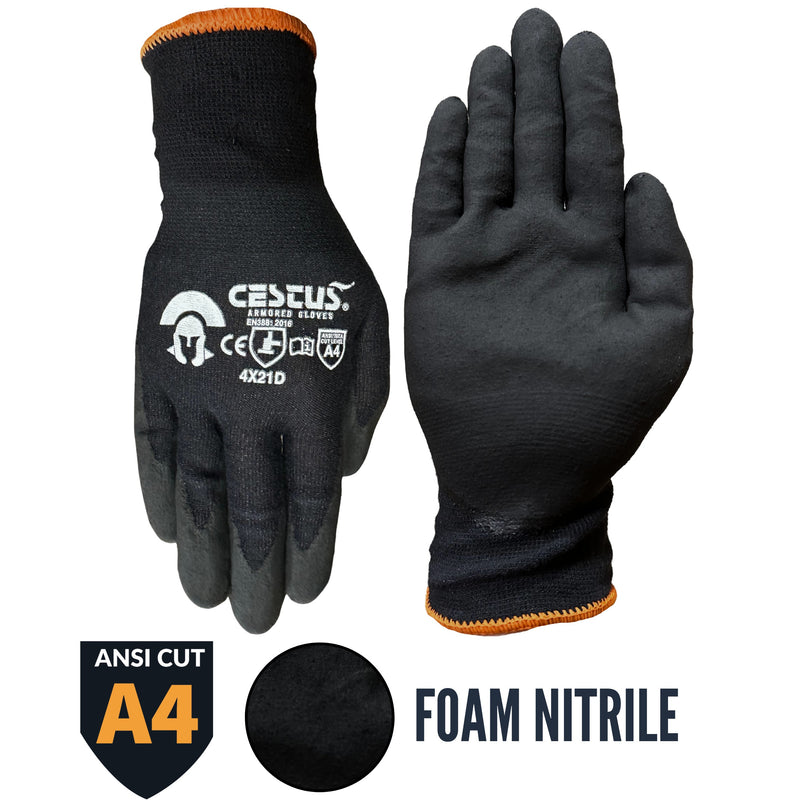 C40 Foam Nitrile Coated Work Gloves