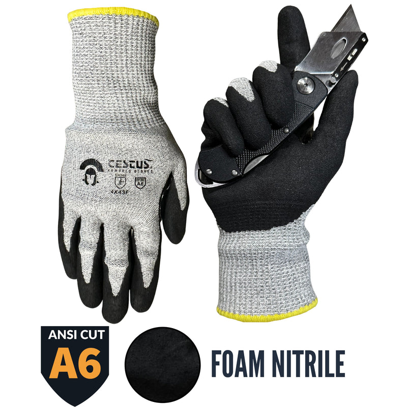 C61 Foam Nitrile Coated Work Gloves