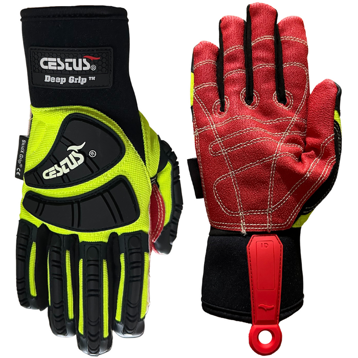 Deep Grip, 3026. Skid-X® Palm, Kevlar-Stitched, Cut Level A2