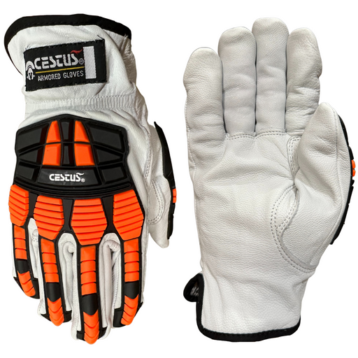 Toughest leather top work gloves